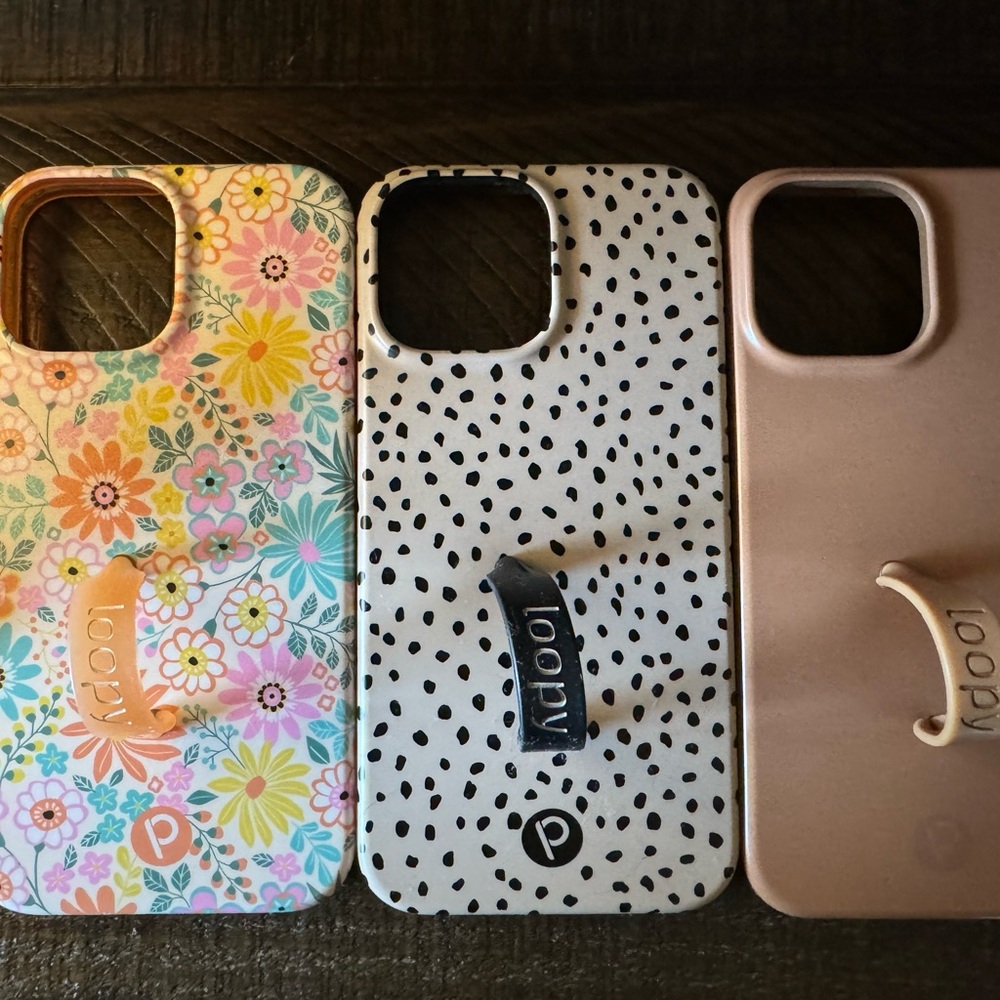Loopy Case Brown and Black iPhone Cases with Unique Designs